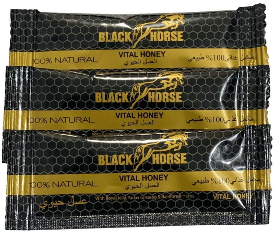 Black Horse Royal Honey 10g - Image 3