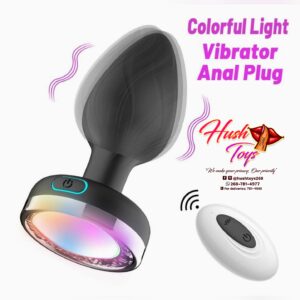 Vibrator Remote Control Anal Butt Plug